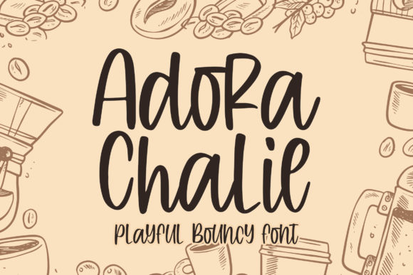 Adora Chalie: A Modern Calligraphy Font for Editorial Design