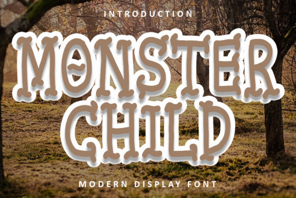 Bring Your Creations to Life with Monster Child Font
