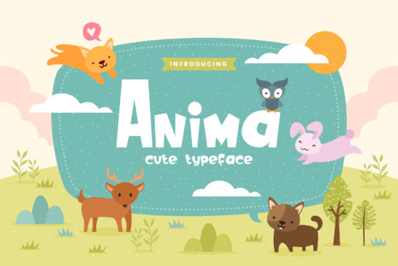 Discover Anima: A Playful Display Font for Creative Projects