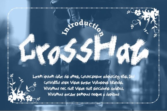 Discover the Charm of Cross Hat: A Unique Display Font