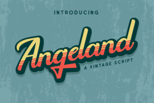Enhance Your Brand with Angeland: A Vintage Display Font