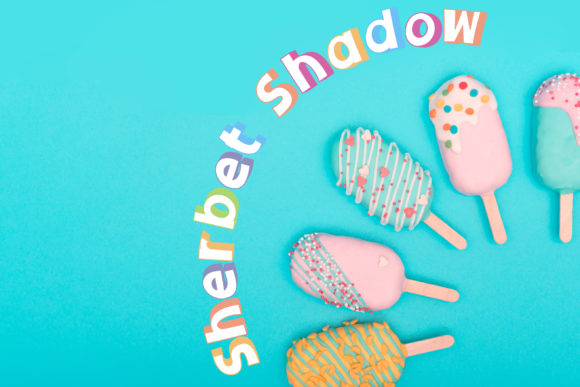 Enhance Your Craft with Sherbet Shadow Duo Font