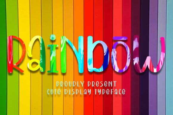 Enhance Your Web Design with Rainbow Font