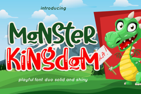 Exploring Monster Kingdom: A Playful Display Font
