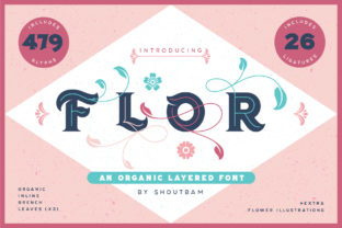 Flor: A Versatile and Elegant Display Font