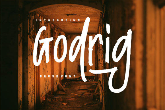 Godrig: A Bold Display Font for Eye-Catching Campaigns