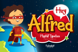 Hey Alfred: A Playful Display Font for Engaging Content
