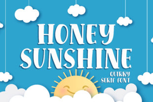 Honey Sunshine: A Radiant Display Font for Editorial Design