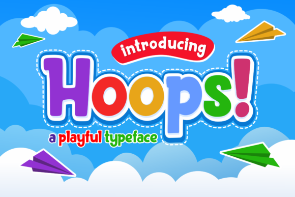 Hoops: A Charming Display Font for Engaging Web Designs