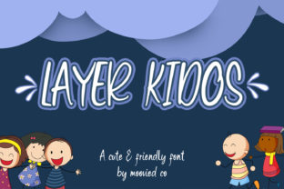 Layer Kidos: A Sweet and Friendly Display Font for Creative Campaigns