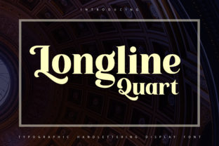 Longline Quartz: A Charming Display Font for Crafters