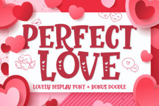 Perfect Love: A Charming Display Font for Editorial Design