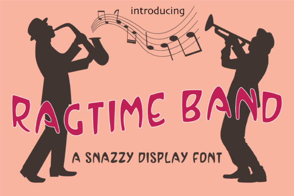 Ragtime Band: A Unique Display Font for Editorial Design