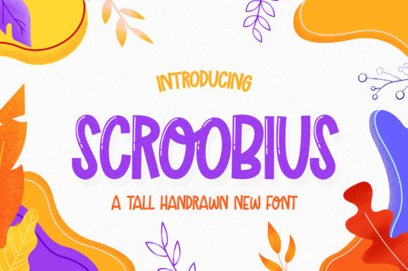 Scroobius: A Playful Display Font for Creative Web Design