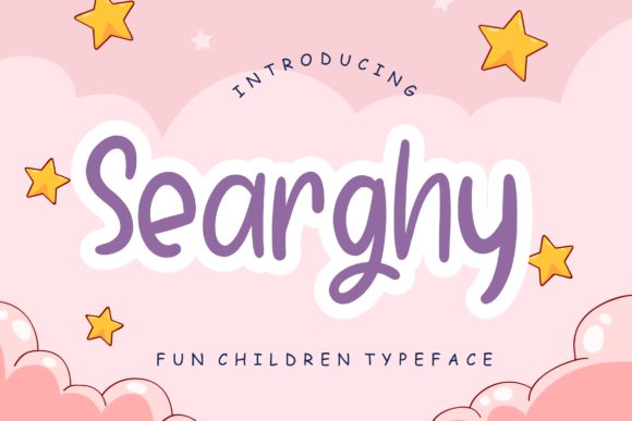 Searghy: A Fun and Sweet Display Font for Creative Web Design
