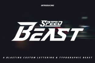 Speed Beast: The Perfect Display Font for Makers