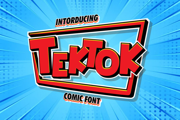 Tektok: A Fun and Bouncy Font for Creative Web Designs