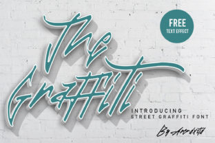 The Graffiti: A Fun and Quirky Display Font for Creative Campaigns