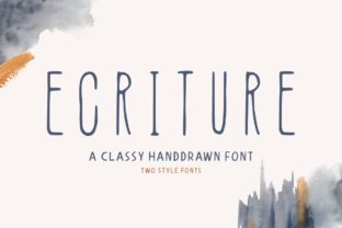 Transform Your Brand with Ecriture: A Versatile Display Font