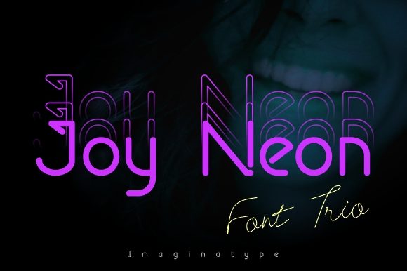 Unleash Creativity with Joy Neon Font in Your Campaigns