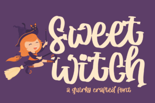 Unleash Creativity with Sweet Witch: A Fun and Quirky Display Font
